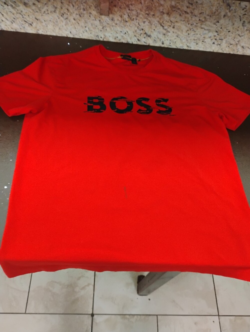 Boss Red T‑Shirt with Black Logo